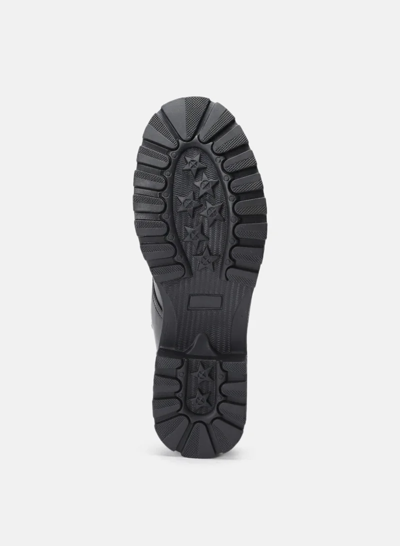 Zoriworld Black Zoriworld Bonnie Black Boots 1.5'' Heel Rubber Sole for Women | Best Price UAE